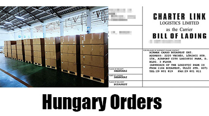 Good news: 35units TKT Truck A/C ready to ship to Hungary!