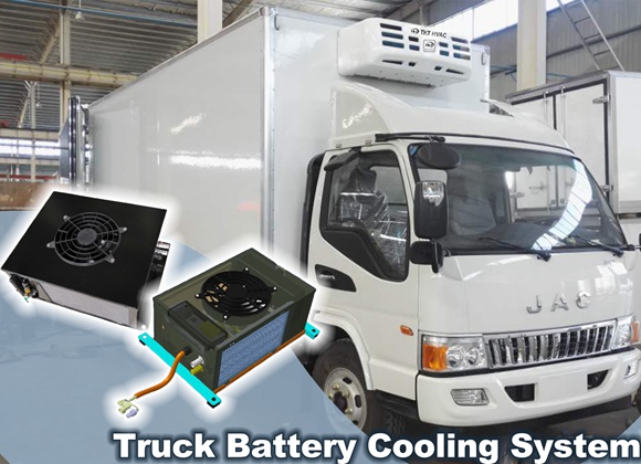 Cooling System for Electric Truck Battery
