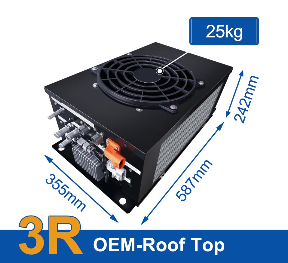 Side mounted Battery Cooling System TKT-BCS-5B