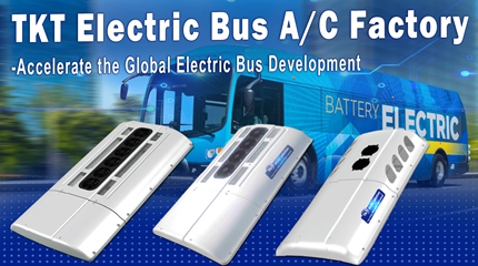 Electric Bus air conditioner, pure electric bus air conditioner, battery driven air conditioner