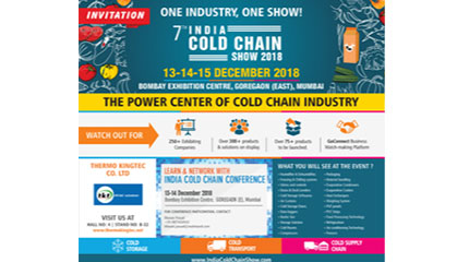 India Cold Chain Exhibition of TKT