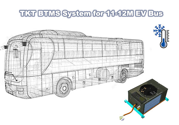 tkt btms system for 11-12m ev bus